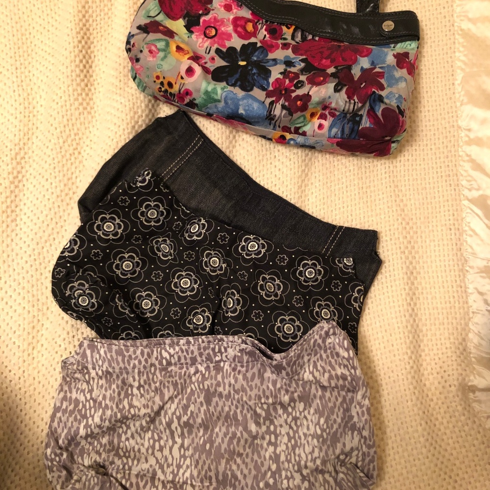 Retired Thirty One Gifts Skirt Purse & 4 Skirts